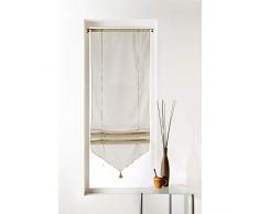 Linder 0401 /10/338 Store Pointe Relevable Montana Blanc Passe Tringle 58 x 165 cm