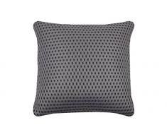 Lovely Casa Tourby Coussin, Polyester, Anthracite, 40 x 40 cm