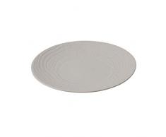 Revol RV648279 Assiette Plate Arborescence, Porcelaine, Ivoire, 28 x 28 x 1,5 cm