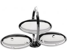 Alessi | AM37 Anna Gong, Presentoir à Gâteau de Design, acier 18/10, poli