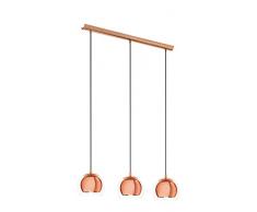 Eglo 94591 Suspension, DiffÃ©rents matÃ©riaux, Argent