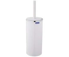 Wenko 22553100 Brosse WC Inca Blanc, ABS, 10 x 10 x 34 cm