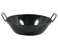 Esmaltaciones la Estrella Plat à Paella Profond Jaspé 32 cm 5 L