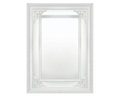 Innova M07334 Miroir 48x78 cm Argyle Blanc, RÃ©sine MoulÃ©e, 105 x 75 x 4 cm