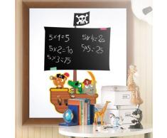 Walplus 66x44 cm Autocollants Mural Bateau Pirate Tableau Art Stickers Vinyle Bureau Maison DÃ©coration Bricolage Papier CrÃ¨che Chambre Enfants Cadeau, Multicolore