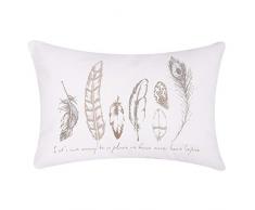 Clayre & Eef AAF36 Coussin Garni décoratif 35 x 50 cm