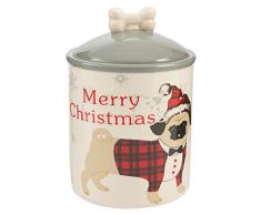 Villa dEste Home Tivoli Lilly Grand Bocal, Dolomite, Gris, 13.6Â x 13.6Â x 21Â cm