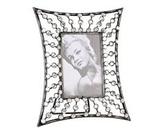 EMDE 644T15-0 Lot de 2 Cadres Photos MÃ©tal Strass 21 x 28 cm