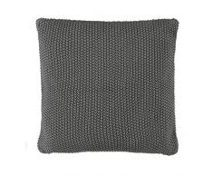 Marc OPolo Nordic Knit Coussin, 100% Coton, Stone, 50 cm x 50 cm