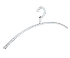 Wenko 14106100 Cintre Bubble Transparent Cintre pour VÃªtements Plastique 46 cm Transparent