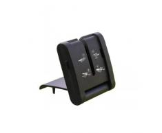 Vulkanus MSA09CPP Pocket Classic Aiguiseur de Couteaux Format Poche Noir