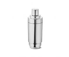 Georg Jensen Shaker à Cocktail Shaker Manhattan, SS, 0,75L, Acier Inoxydable, Argent, 10 x 10 x 20 cm