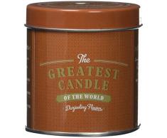 The Greatest Candle in the World TT180DF Fleur de Darjeeling Bougie dans Boîte Métal Cire Végétale