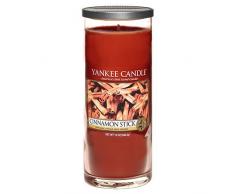 Yankee Candle bougie grande colonne « Bâton de cannelle », rouge