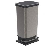 Rotho babydesign 1754110602 Paso Poubelle, 40 liters, Hexagon