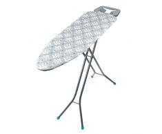 Beldray Planche à Repasser LA023995IKAT, 110 x 33 cm, imprimé Ikat, Acier, Gris, 110 x 33 x 90 cm