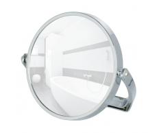Wenko 3656511100 Noale Miroir Grossissant ChromÃ© 20 x 2,5 x 21,5 cm