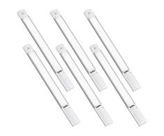 Umi. by Amazon - Lampes à capteur de mouvement dune portée de 100 lm pour penderie, lampe sans fil à batterie, 5 options de montage, lot de 6