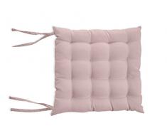Soleil docre 005235 ALIX Dessus de chaise capitonnÃÂ© Polyester Rose 40 x 40 x 5 cm