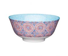 Kitchen Craft Bol en cÃ©ramique Ã©maillÃ©e Multicolore 15,5 x 7,5 cm