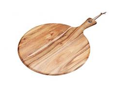 Kitchen Craft NECHOPRD Plateau de Service Living Nostalgia 40x30cm, Bois dacacia, Brun, 28 x 28 x 18 cm