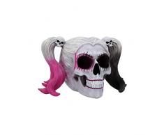 Nemesis Now Figurine en rÃ©sine synthÃ©tique Petit Monstre Ã tÃªte de Mort Blanc 17 cm Taille Unique