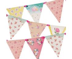 Talking Tables Truly Scrumptious Guirlande Ã Fleurs Ã Suspendre pour Anniversaire, GoÃ»ter Festif, Mariage et FestivitÃ©s, Multicolore (4Â m)