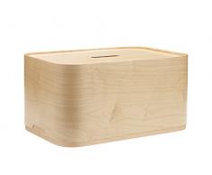 Iittala 130356 vakka boîte de rangement en bois de bouleau-dimensions : 450 x 230 x 300 mm
