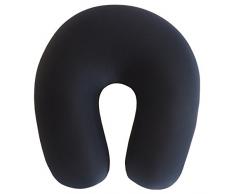 ZenArÃ´me CMU02 Tour de Coussin Confort Microbilles Noir 30 x 17 cm