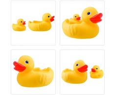 Décoration adhésive pour CARRELAGE 260515 Canards pour Le Bain Polyvinyle, Jaune, 15 x 15 x 0,1 cm