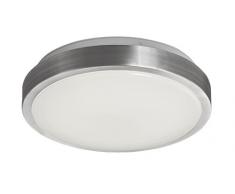 Viokef Lighting 4158900 Lustre Iron Led Bright, AluminiumPVC, Blanc, 30 x 30 x 7