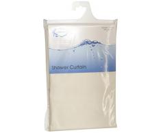 ColourBox BoÃ®te de Couleur Rideau de Douche avec Crochets, Champagne