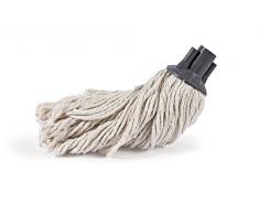 Perfetto Parfait filocontinuo serpillère pour sols, Coton, Blanc, 7 x 7 x 28 cm