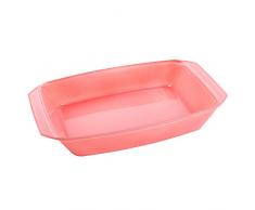 Bohemia Cristal 093Â 012Â 302Â Play of Colors Cooking rÃ©sultat de Cuisson Coupelle rectangulaire Env. 2,4Â L, Rose en Verre Borosilicate rÃ©sistant Ã la Chaleur Plat Ã gratin, Verre, 35Â x 19,5Â x 5,6Â cm