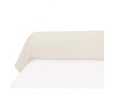 Soleil docre Taie de Traversin, Coton, Ecru, 45x135 cm