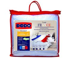 Dodo 29274 TOTALE FRANCE Couette Polyester Coton Blanc 200 x 140 cm