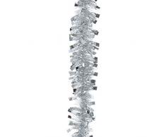 AUTOUR DE MINUIT 5GUS145AG Guirlande Disco 6 Plis, Plastique, Argent, 200 x 12,5 x 12,5 cm