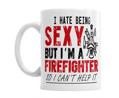 Gift Original Le Pompier Pompier Sexy Humoristique Café Bureau Tasse à thé Mug Anniversaire Cadeau