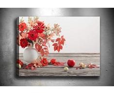 Bonamaison Peinture sur toile, multicolore, 40 x 60 cm - Conçu et fabriqué en Turquie