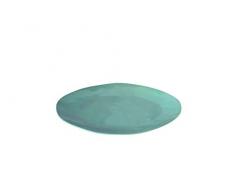 zak! designs 2397-002 Fjord - plat de service oval gris glacier