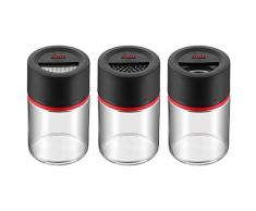 Silit Storio Saupoudreur à épices, Verre, Multicolore, 17,5 x 12 x 6 cm