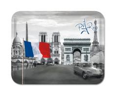 Platex 102820060 Plateau StratifiÃ© Paris Drapeau 28 x 20 cm
