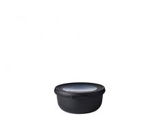 Rosti Mepal 106204041100 Bol Multifonction Cirqula 350 ML, Plastique, Nordic Noir, 13,5 x 12,5 x 5,8 cm