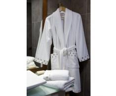 Essix - Drap de Douche Venezia Coton Blanc 70 x 140 cm