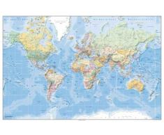 Empire Poster Carte des pays du monde avec accessoire