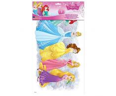 Thedecofactory RMK3137MM Stickers Disney Princesses ROOMMATES REPOSITIONNABLES (44X25CM), Vinyle, Multicolore, 46 x 26 x 0,1 cm
