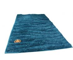 GÃ¶zze 1034-54-050070 Tapis de Bain Ã©ponge Turquoise 50 x 70 cm