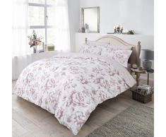 Sleepdown 5056242719199 Parure pour Couette, Rose poudrÃ©, Simple