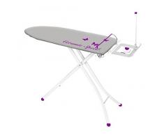Wenko 65502100 Troisième Main Table à Repasser Métal Blanc 166,5 x 44,0 x 9,0 cm