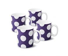 WM Bartleet & â¿Sons 1750 TSET73 Lot de 4 tasses traditionnelles en porcelaine 1 pt/568 ml